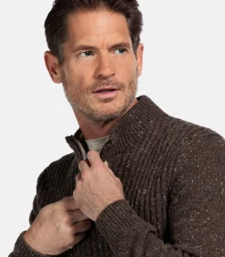 Heren Baileys Trui - Donker Taupe