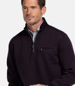 New two-tone pullover - Bordeaux Heren Truien & Cardigans