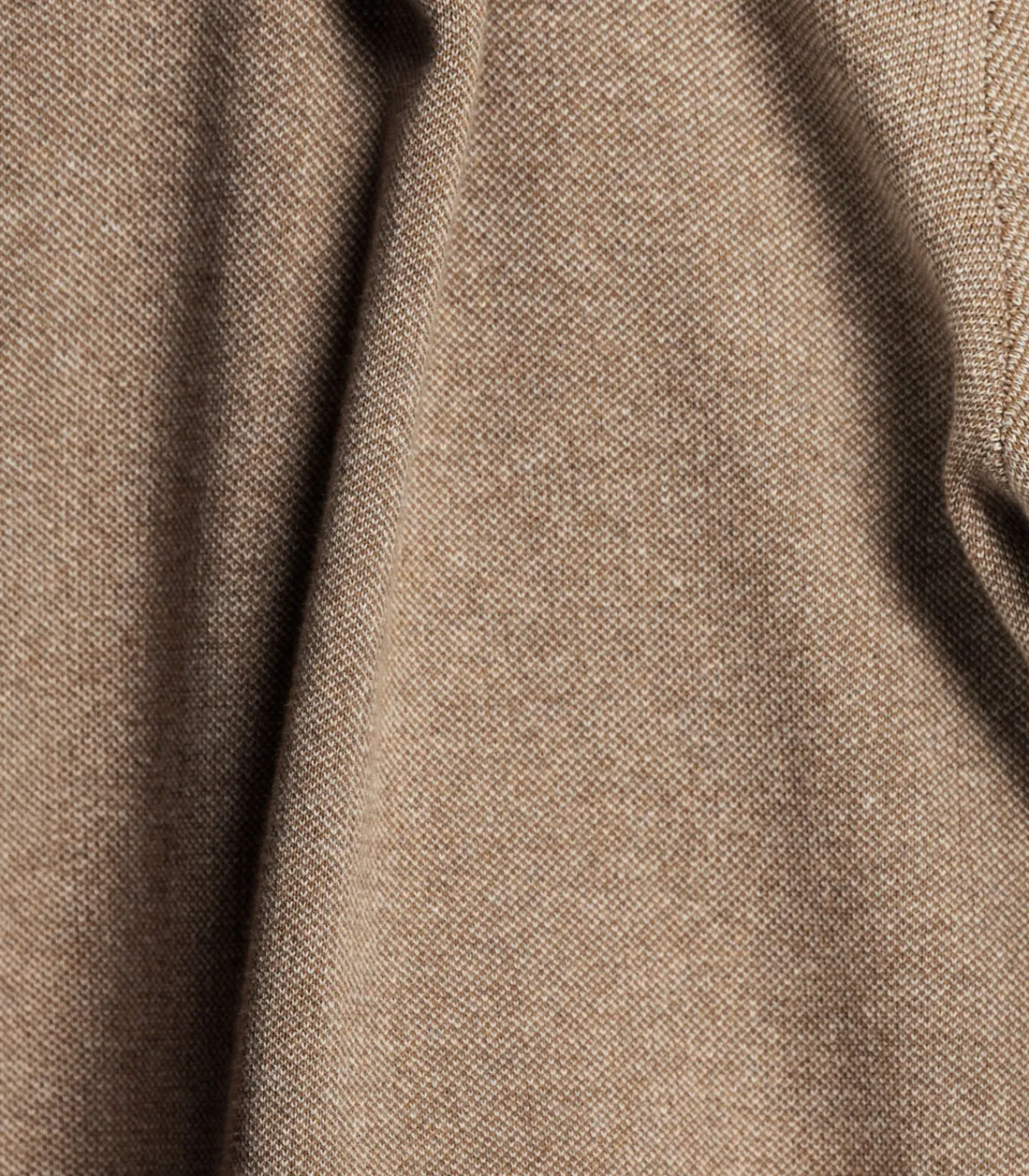 two-tone vest - Camel Heren Truien & Cardigans