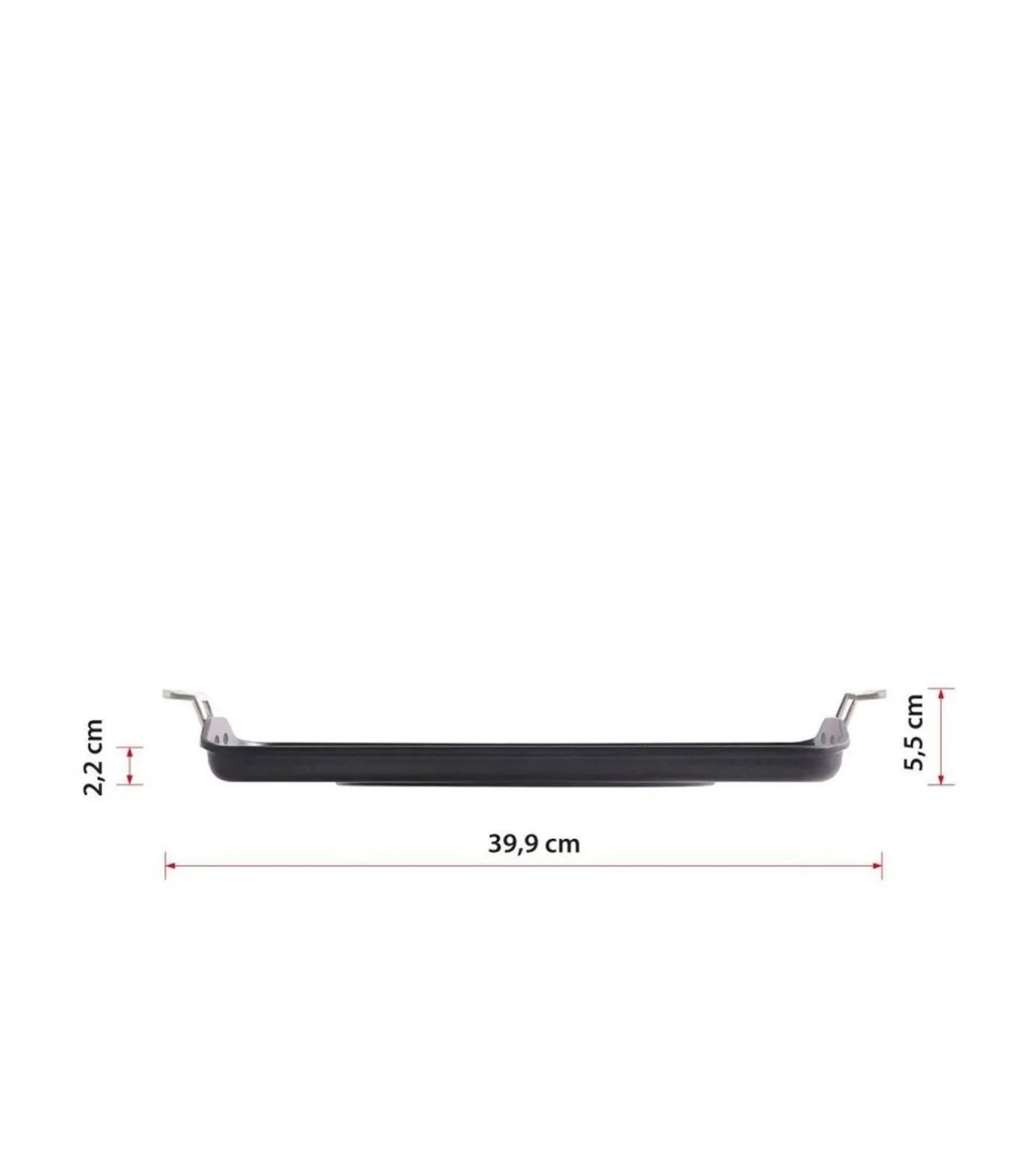 Valira Bakplaat Aire- 34 x 25 cm - standaard anti-aanbaklaag