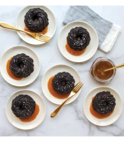 Bakvorm Swirl Bundtette Goud - 6 stuks Bakken