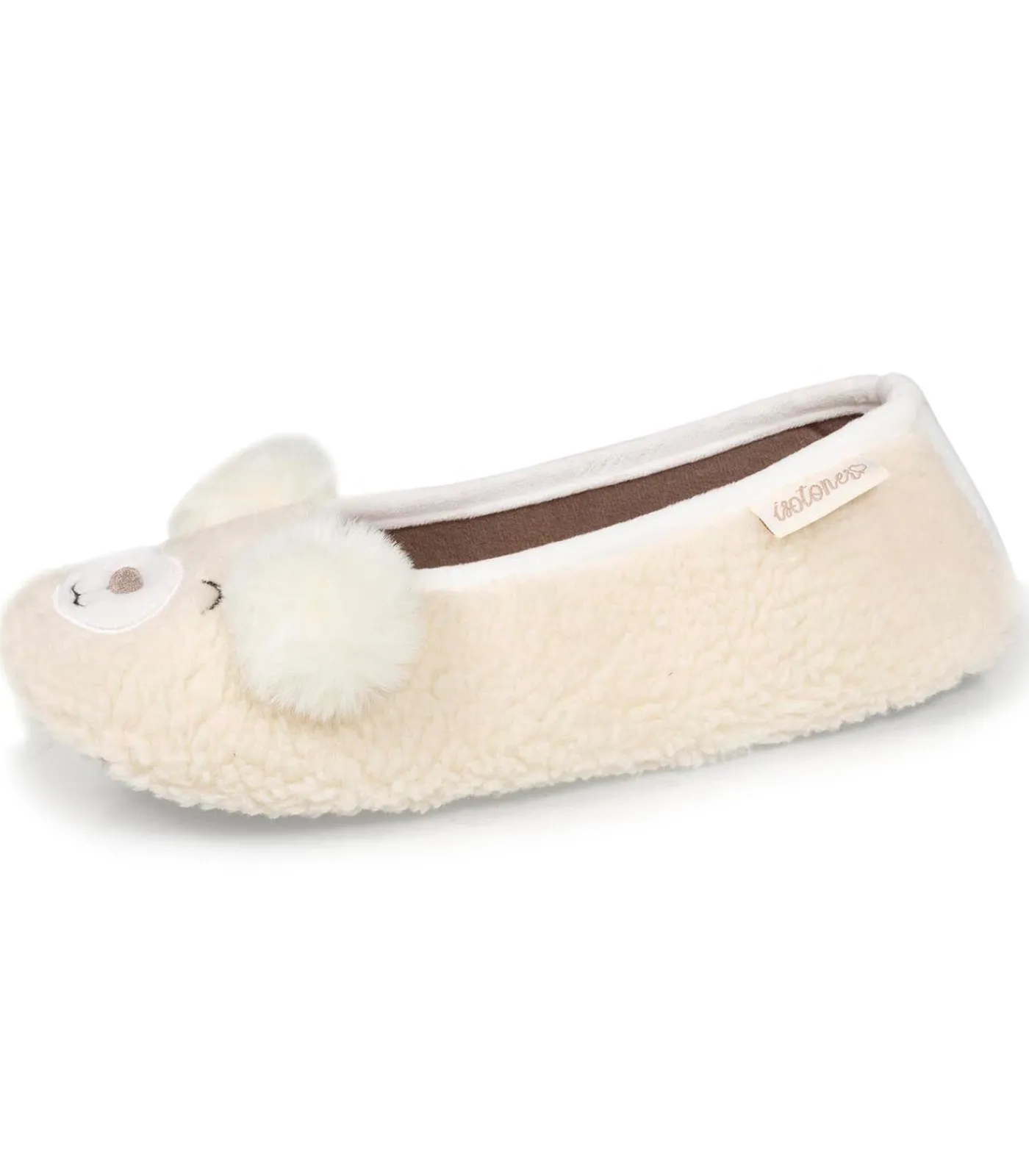 DAMES ISOTONER Ballerina damesschoenen 3D Beer