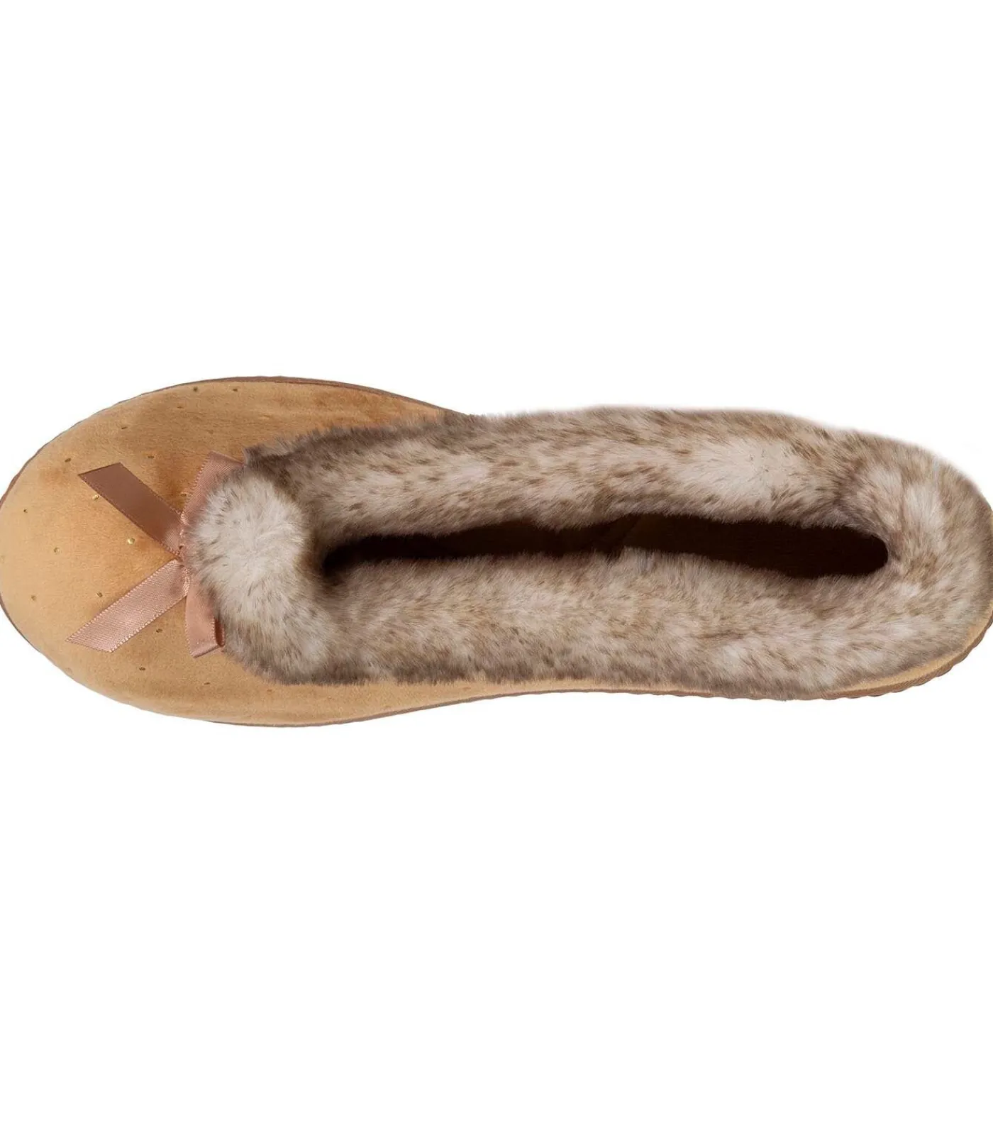 DAMES ISOTONER Ballerina damesslippers Glossy