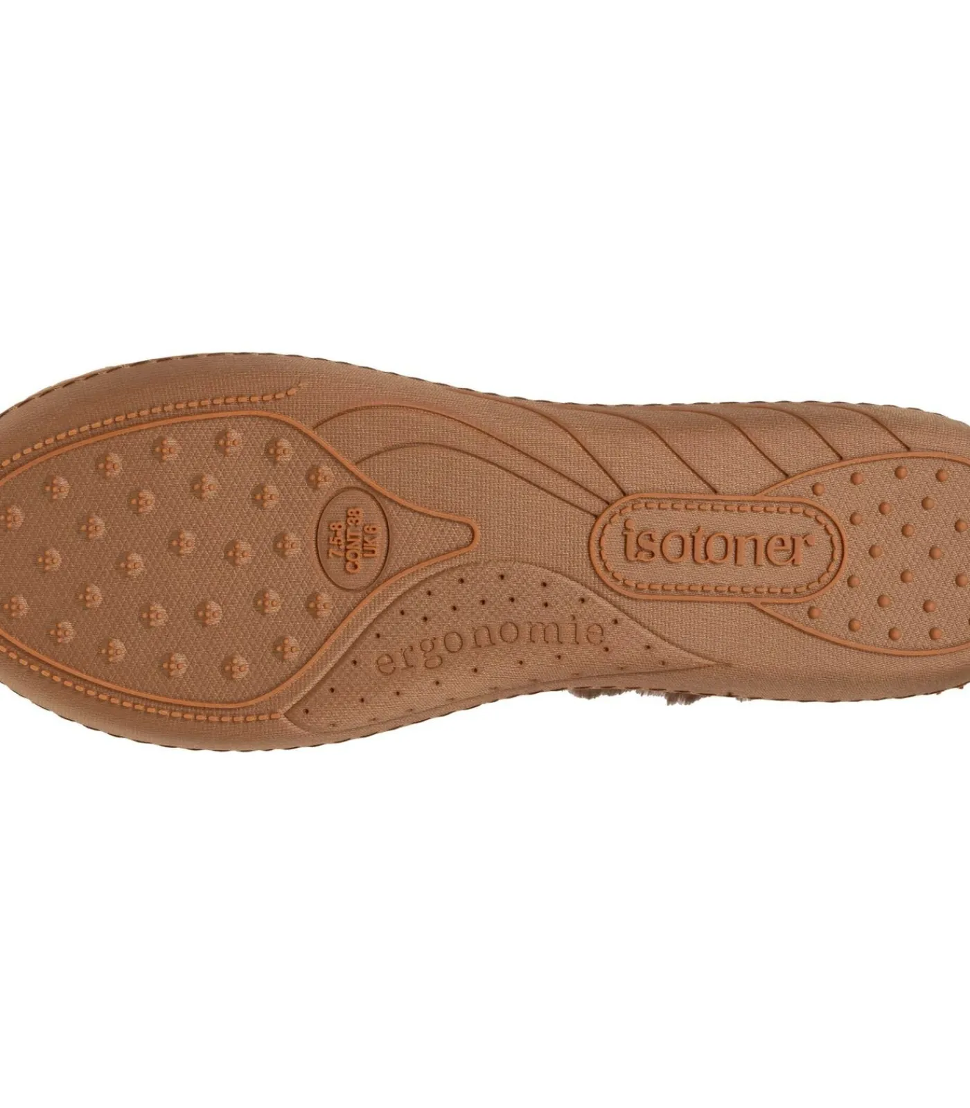 DAMES ISOTONER Ballerina damesslippers Glossy