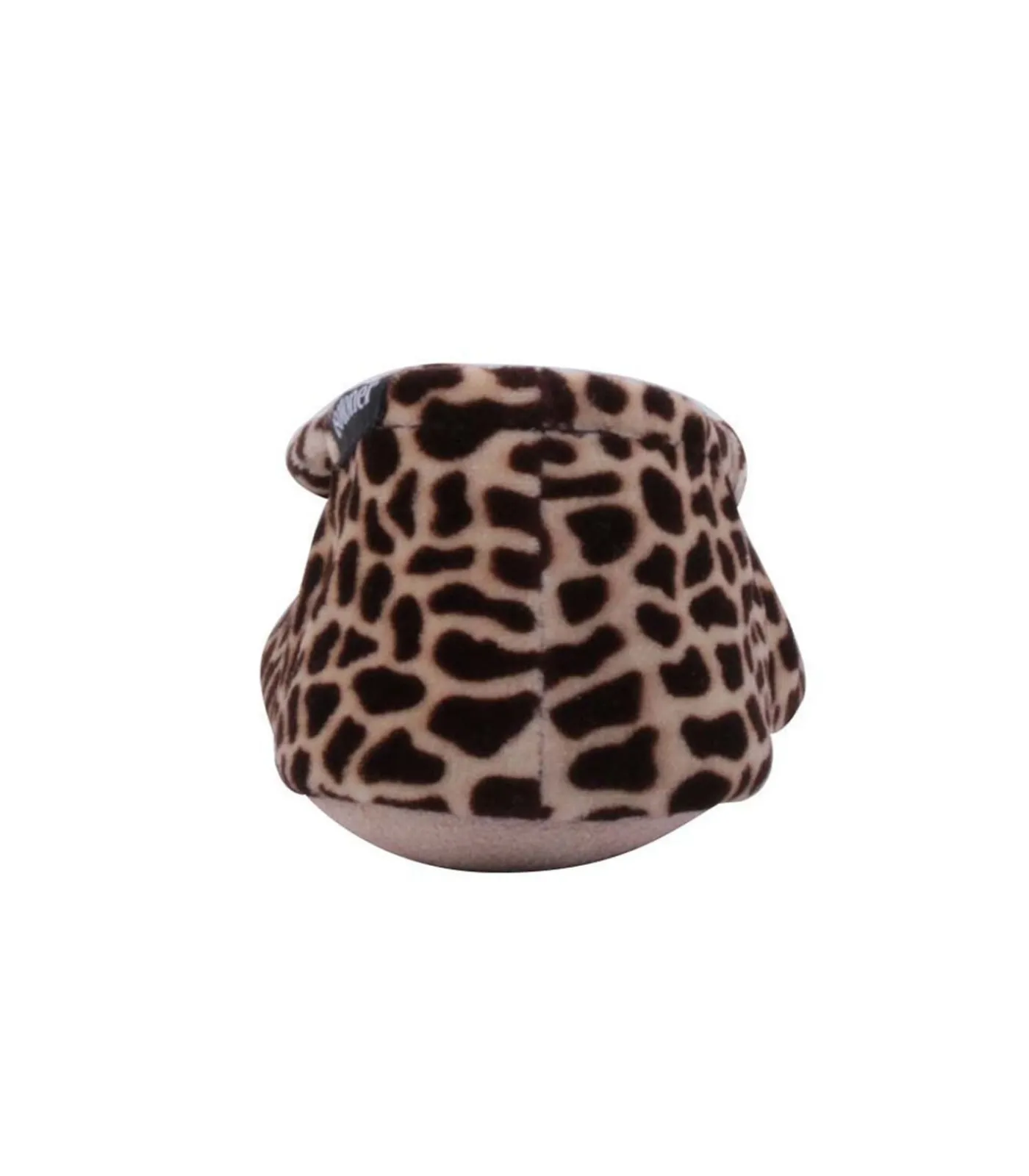 DAMES ISOTONER Ballerina pantoffels Giraffe strik