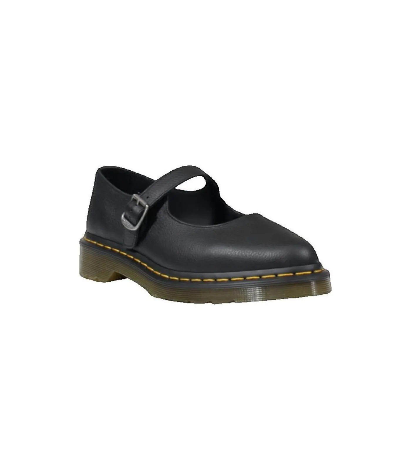 DAMES Dr Martens Ballerina's Dr. Martens Elphie van zwart leer