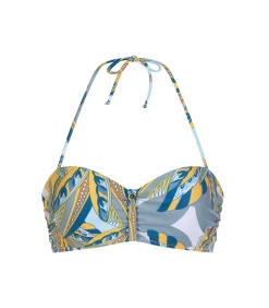 New Bandeau Bikini Palm - Caribbean Jungle DAMES Badmode