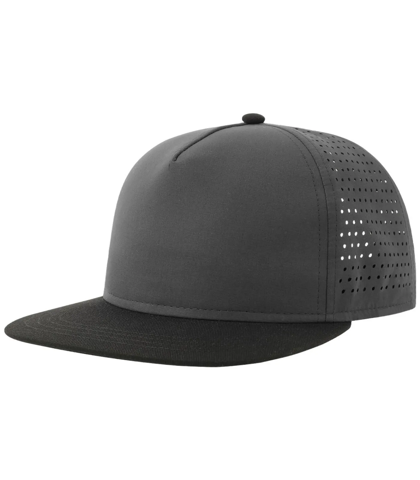 DAMES Atlantis Headwear BANK FIVE - Baseball Pet - Donkergrijs