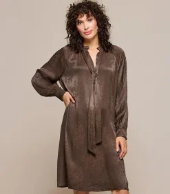 Hot Bayville Tuniek Donkerbruin DAMES Overhemden & Blouses