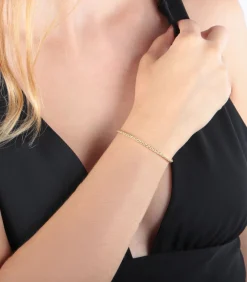 DAMES Bluespirit B-CLASSIC Armband Geelgoud 375