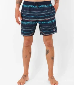 Heren Oxbow Beach short imprimé stretch LINEUP