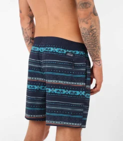 Heren Oxbow Beach short imprimé stretch LINEUP