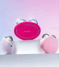 FOREO BEAR Fuchsia App-verbonden Microcurrent Facial Toning Apparaat met 5 Intensiteiten