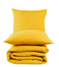 Blanc Avenue Beddengoed 200x200 cm in katoen gaas mousseline