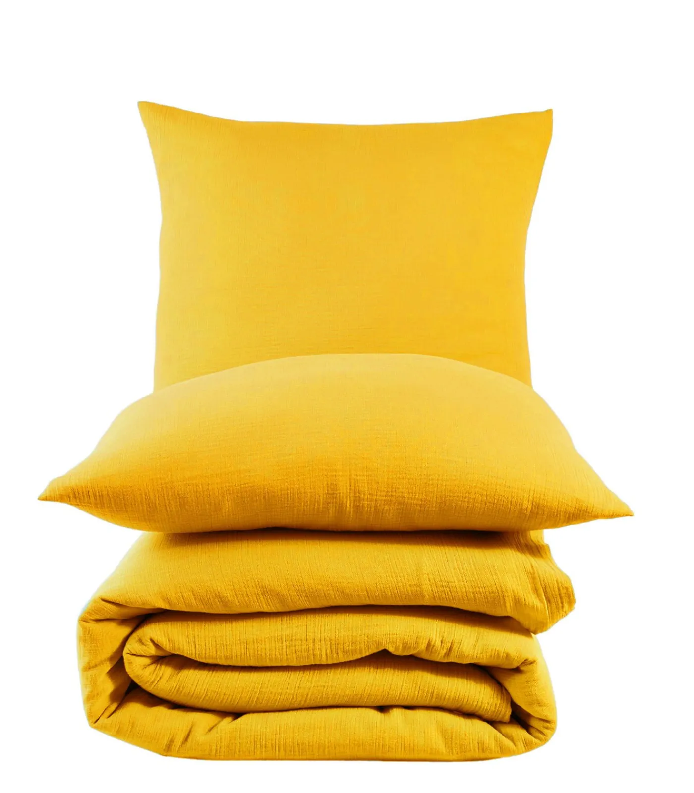 Blanc Avenue Beddengoed 200x200 cm in katoen gaas mousseline