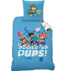 PAT PATROUILLE Beddengoedset met print van 100% katoen, POWER