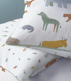 Bedrukt beddengoed 100% katoen, KENYA Dekbedovertrekken