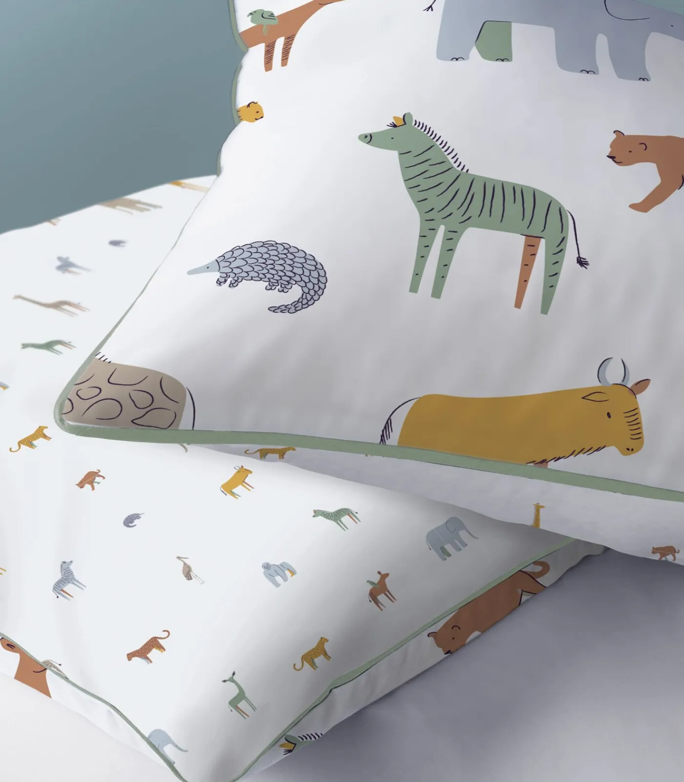 Bedrukt beddengoed 100% katoen, KENYA Dekbedovertrekken