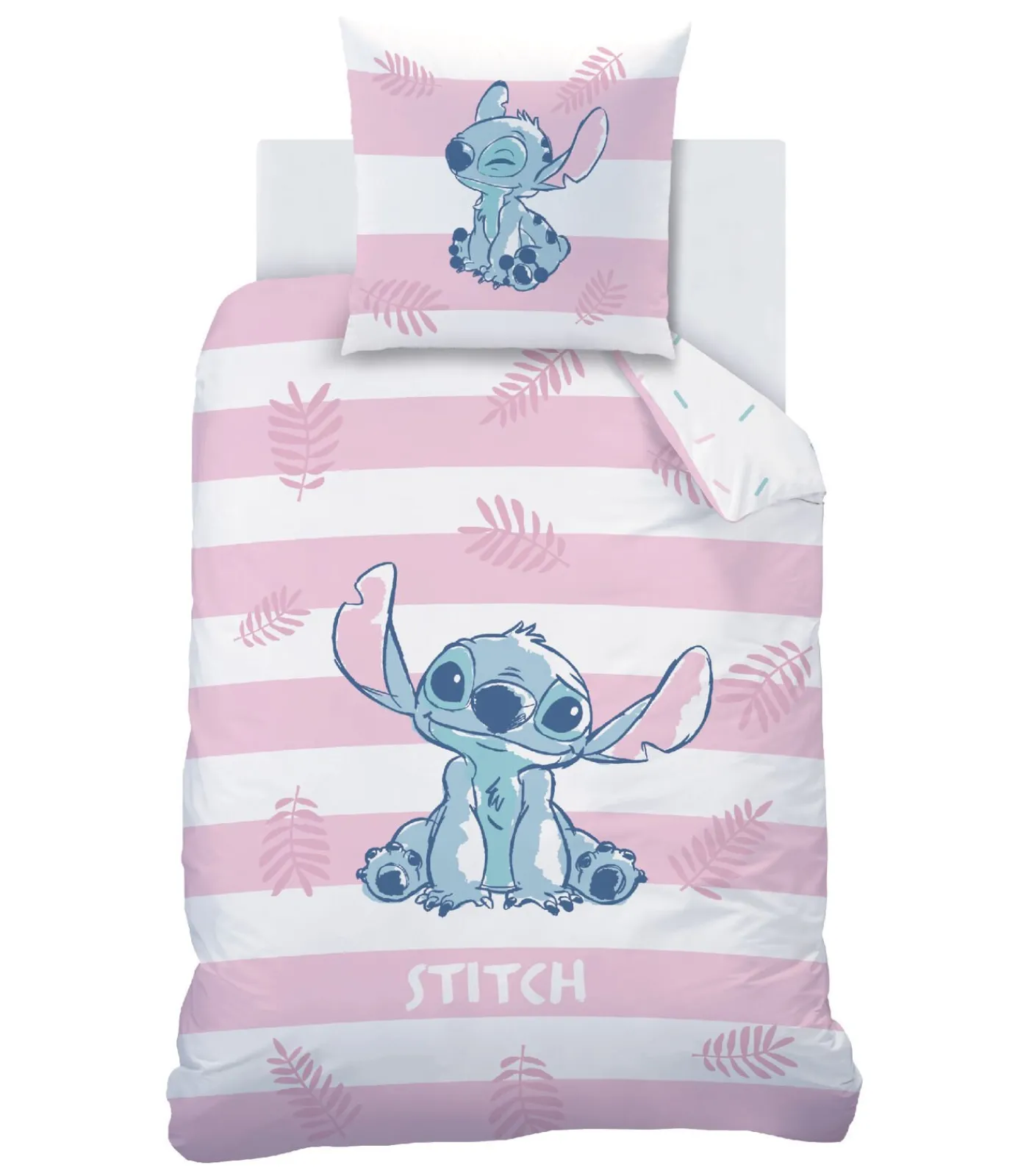 Disney Bedrukt beddengoed 100% katoen, HOME STITCH STRIPE