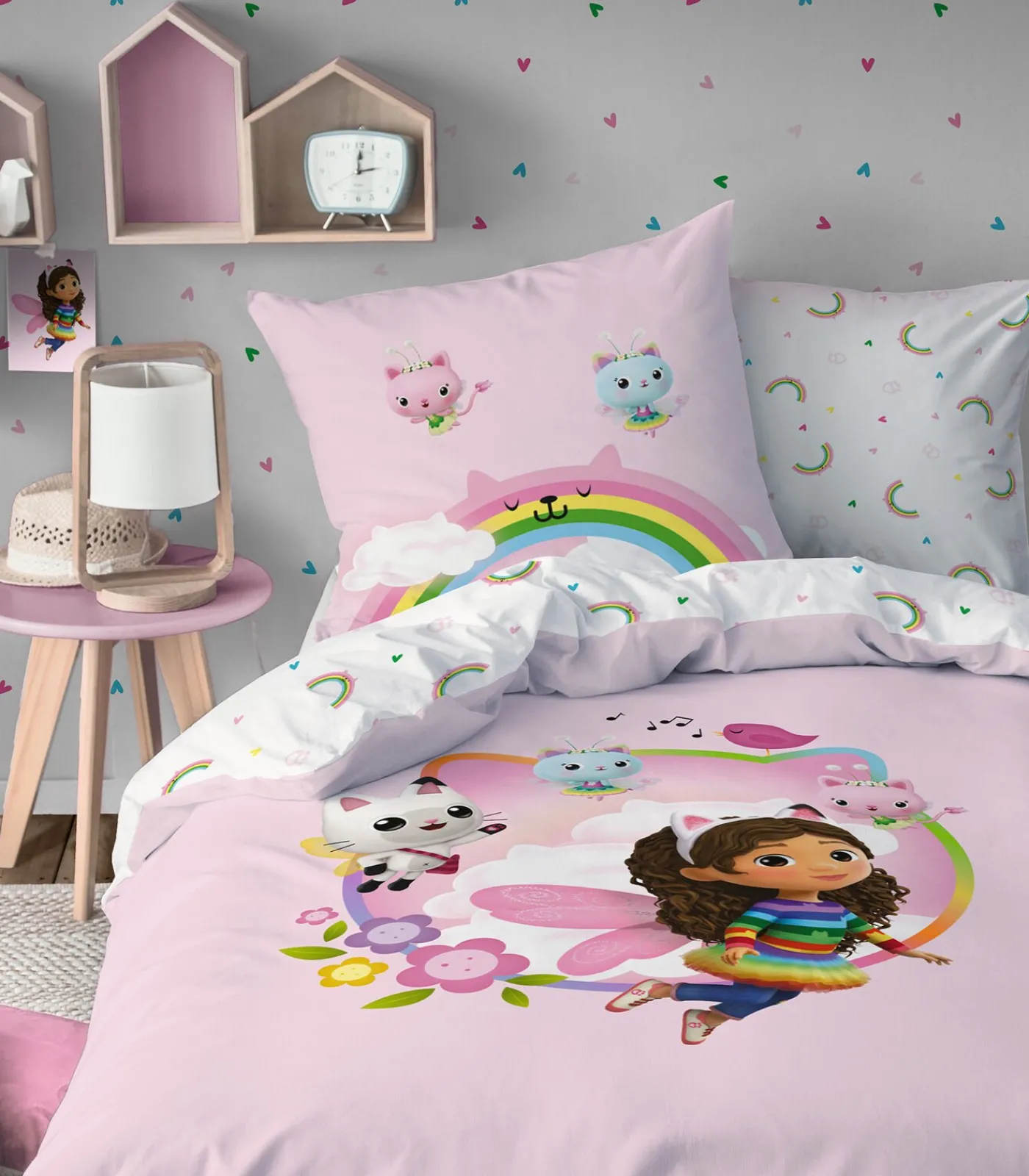 Online Bedrukt beddengoed 100% katoen, GARDEN Dekbedovertrekken