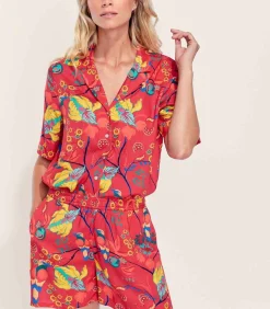 DAMES La Fiancée Bedrukt Homewear overhemd KINNAUR