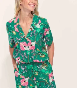 New Bedrukt Homewear overhemd KINNAUR DAMES Onderhemden