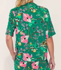 New Bedrukt Homewear overhemd KINNAUR DAMES Onderhemden