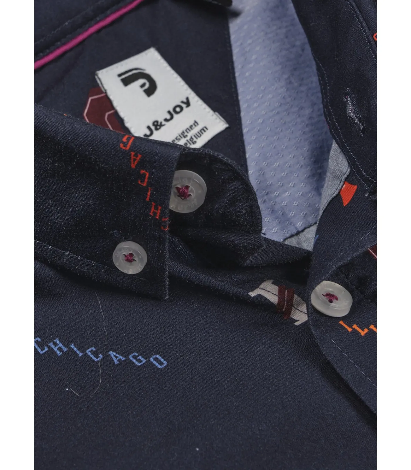 New Bedrukt katoenen overhemd Kinderen Hemden