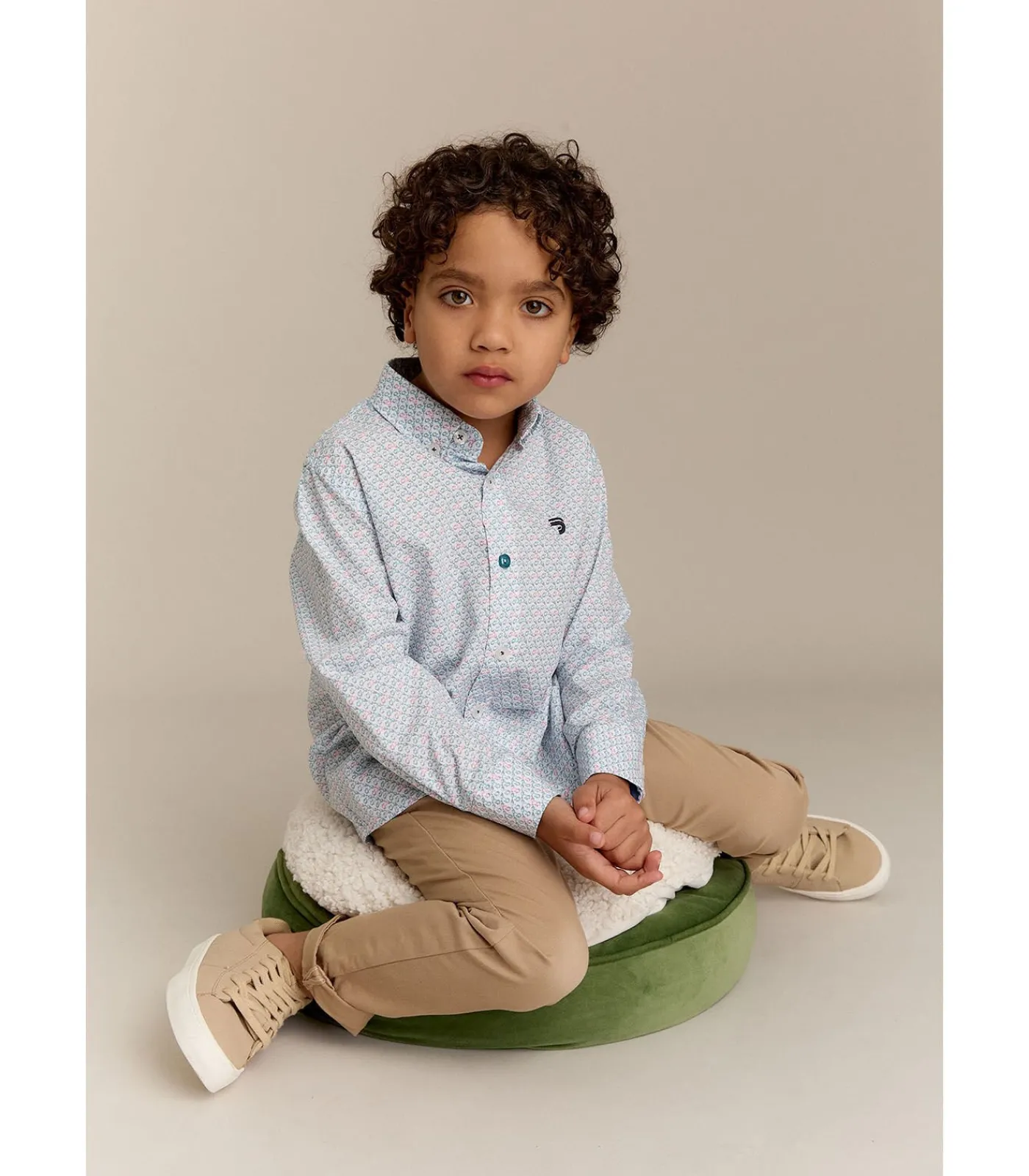 Kinderen J&JOY Bedrukt overhemd