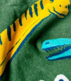 Clearance Bedrukt strandlaken, 100% katoen, QUATRO KAKI Handdoeken