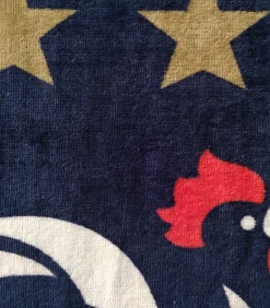 FFF Bedrukte badhanddoek, 100% katoen, CONSTRUCTIE