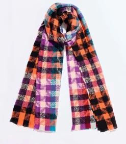 Bedrukte rechthoekige sjaal MITENA DAMES Sjaals