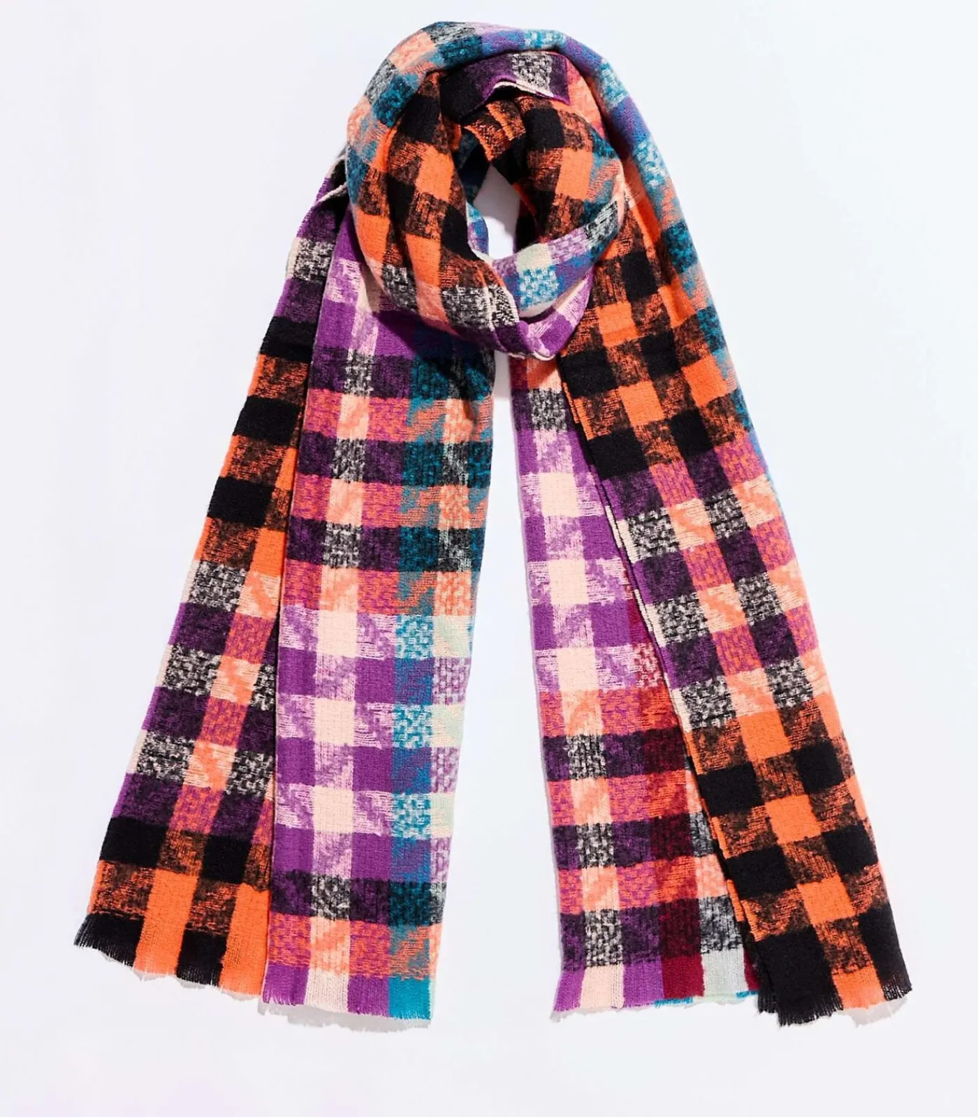 Bedrukte rechthoekige sjaal MITENA DAMES Sjaals