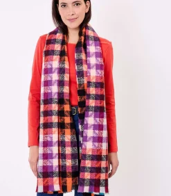 Bedrukte rechthoekige sjaal MITENA DAMES Sjaals