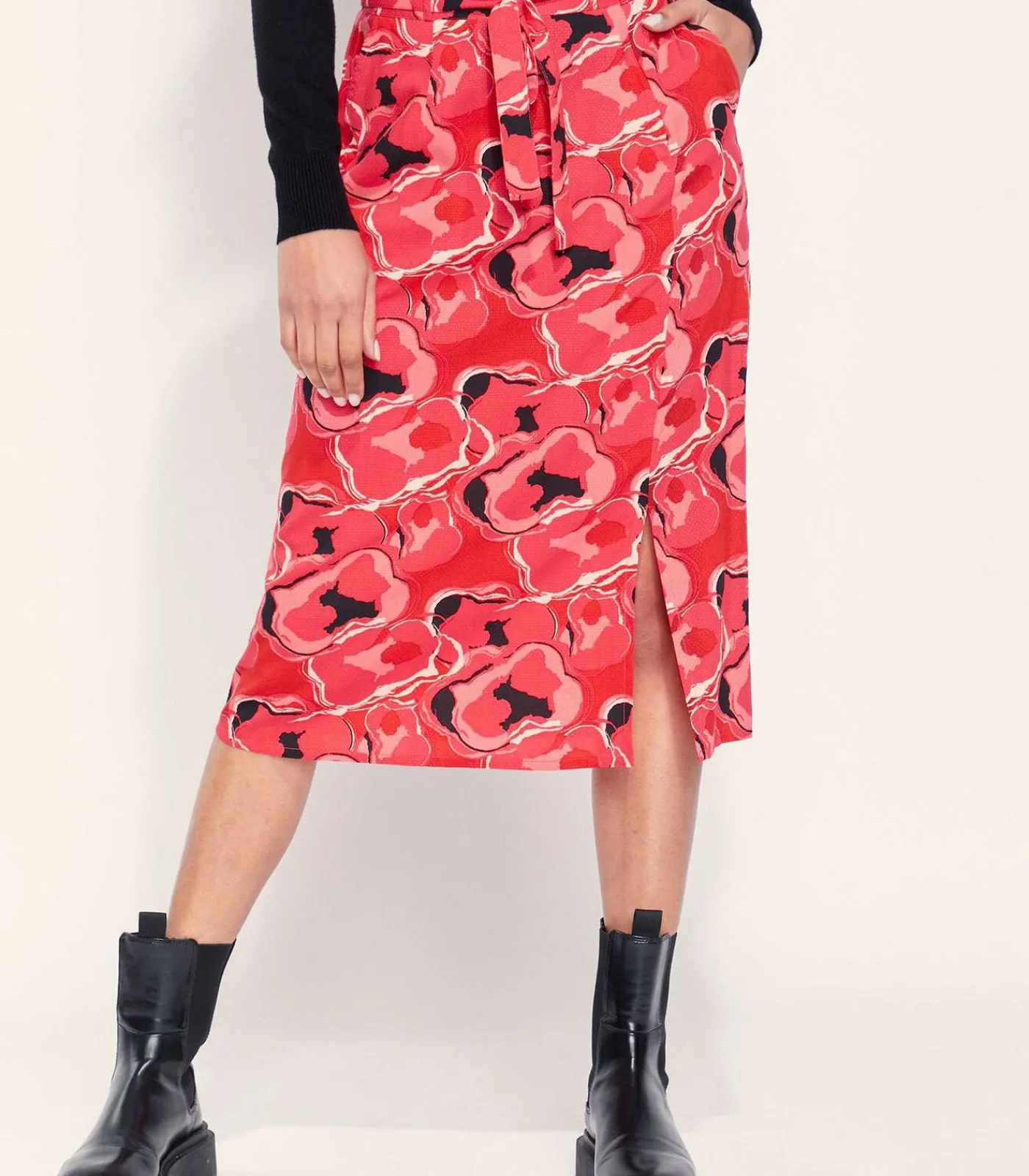 DAMES La Fiancée Bedrukte rok AKASH