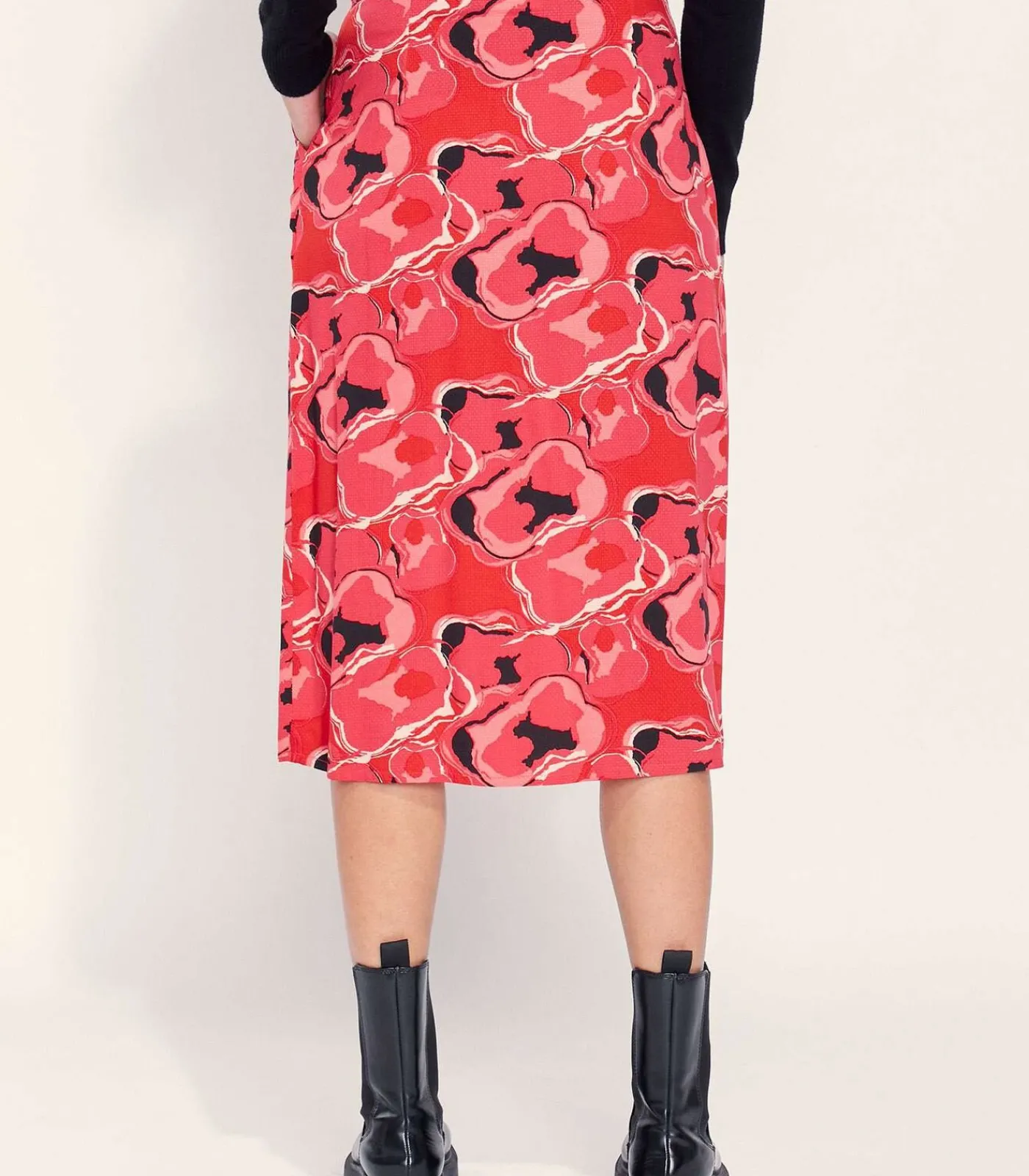 DAMES La Fiancée Bedrukte rok AKASH