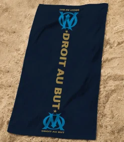 Matt & Rose Bedrukte strandhanddoek 100% katoen, OM DROIT AU BUT