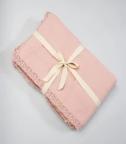 Chakra Bedsprei set 2 persoons Oriel Extra 280x260 cm Lichtroze (1 Bedsprei, 2 Kussenslopen)