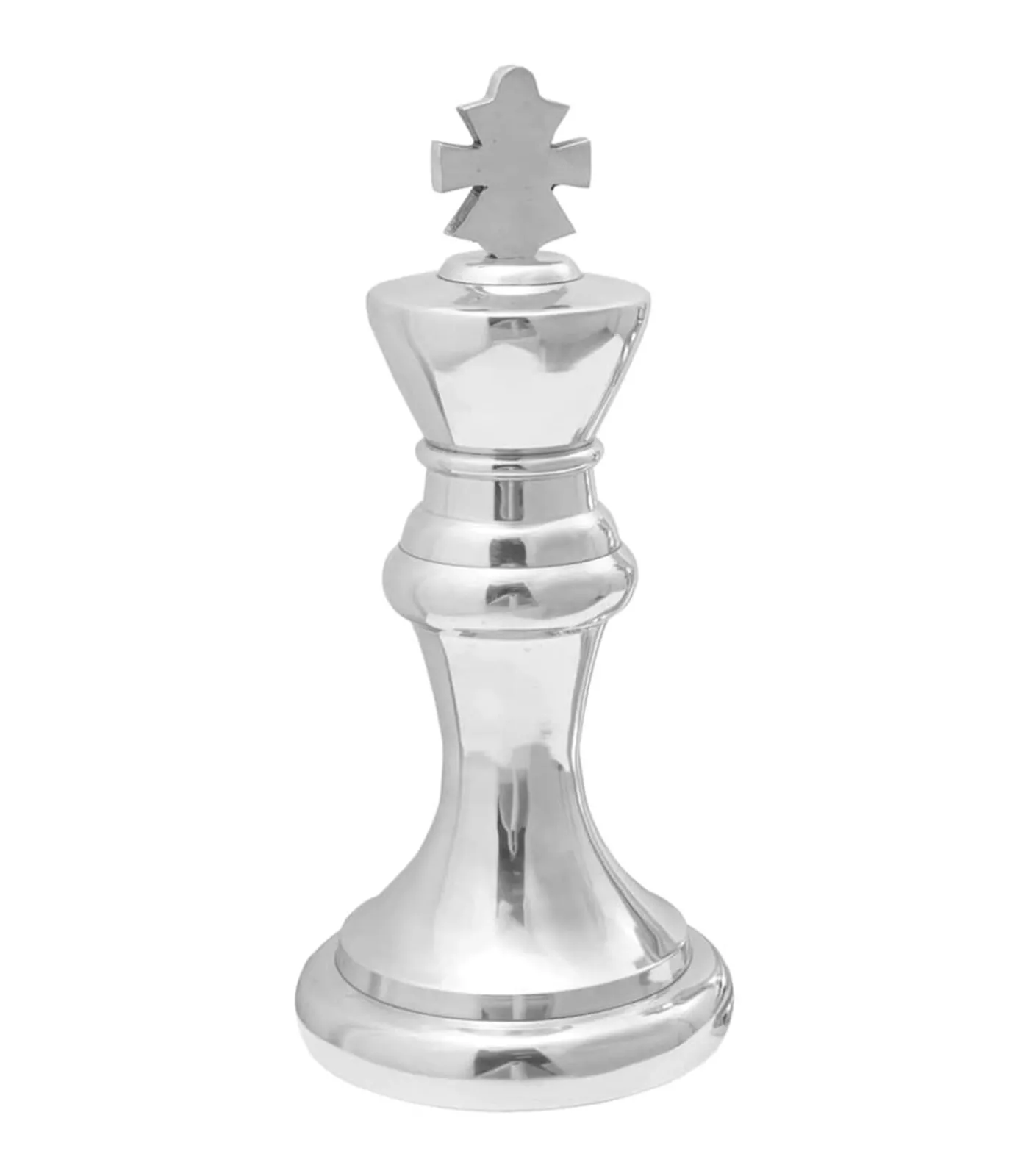 Discount Beelden 2 pcs Zilver Aluminium Decoratie