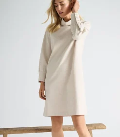 Outlet kleed met opstaande kraag DAMES Jurken
