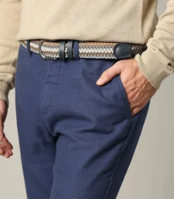 Heren Deeluxe BELLOW - Elastische riem met gesp en kleurrijke geometrische patronen