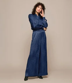 Clearance Benfield Broek Navy DAMES Broeken & Shorts