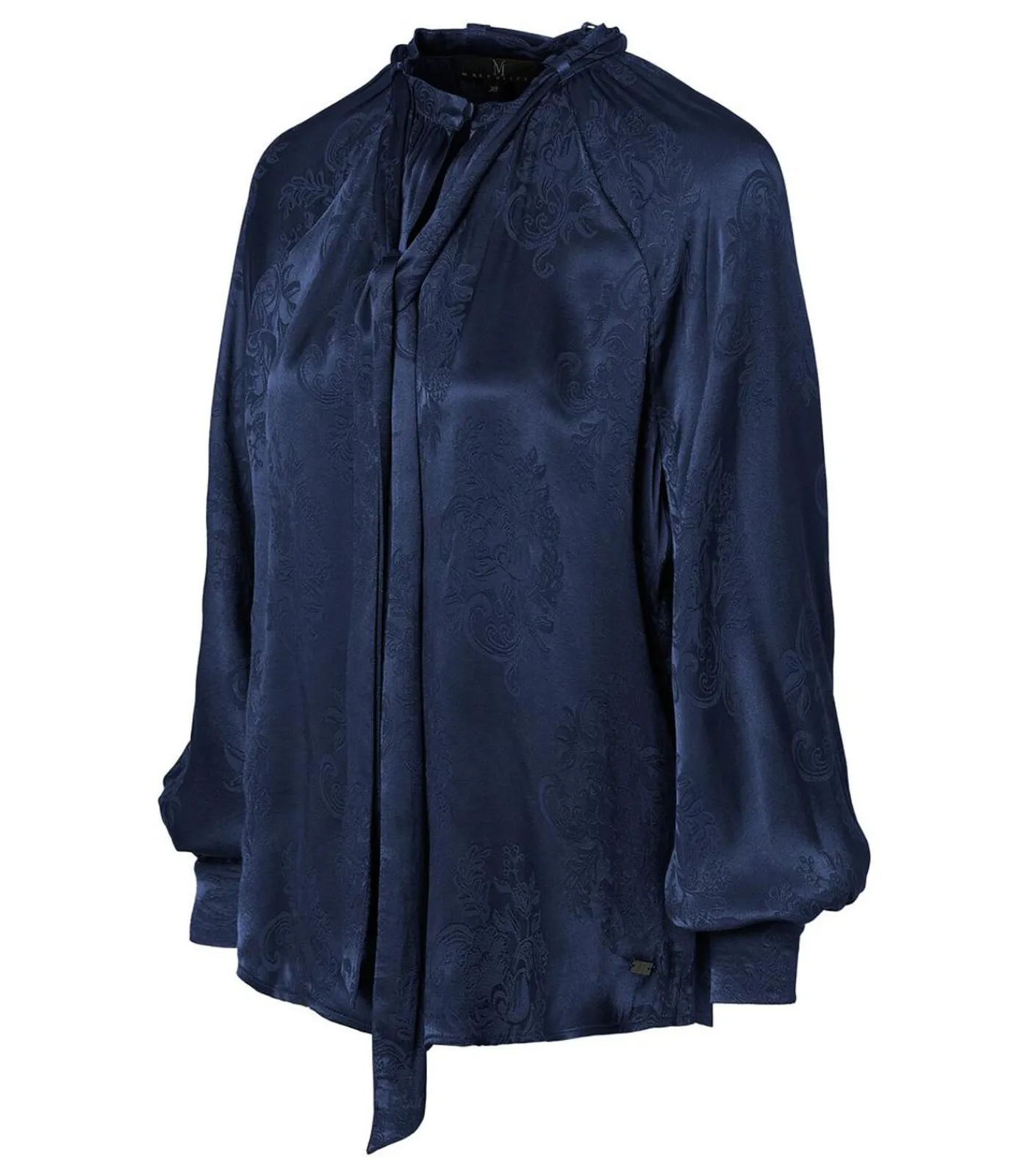 Bension Blouse Navy DAMES Overhemden & Blouses