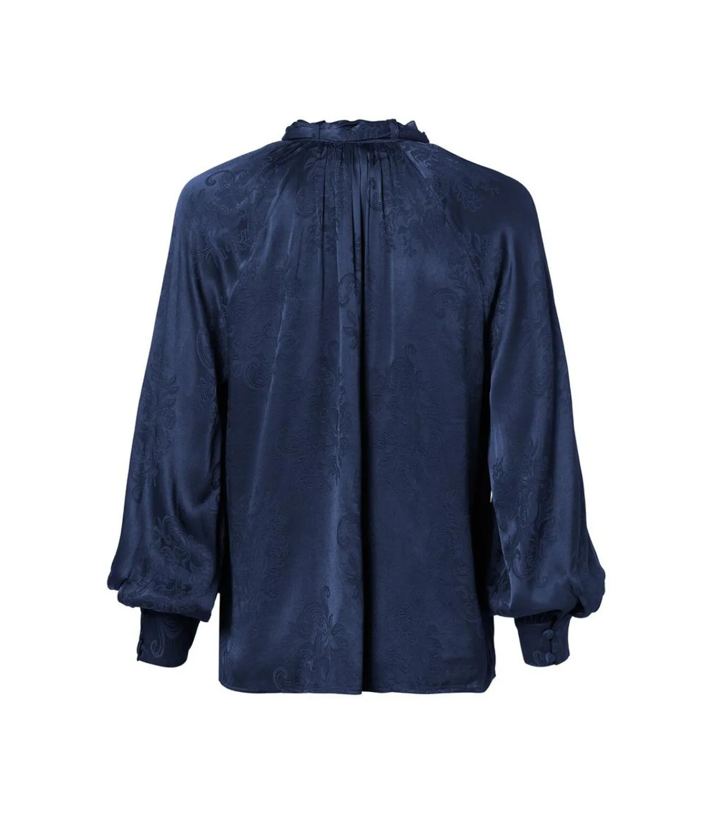 Bension Blouse Navy DAMES Overhemden & Blouses
