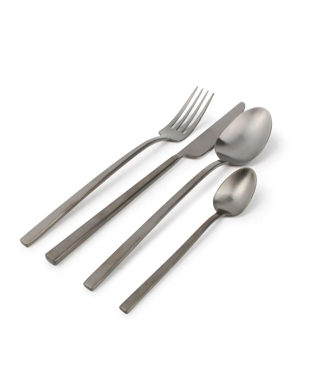 S|P Collection Bestekset 16-delig mat zwart Terno