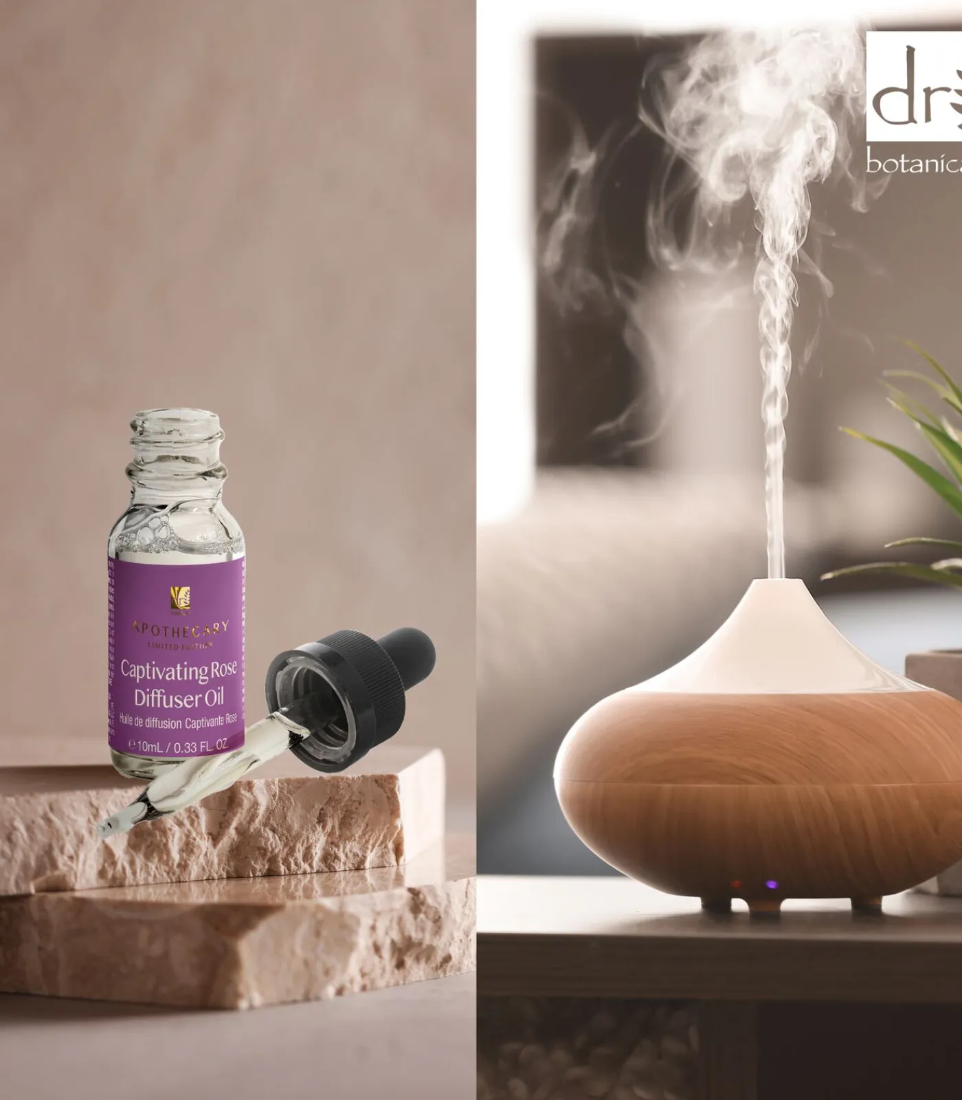 Online Betoverende Rozen Diffuser Olie 10ml Huisparfums