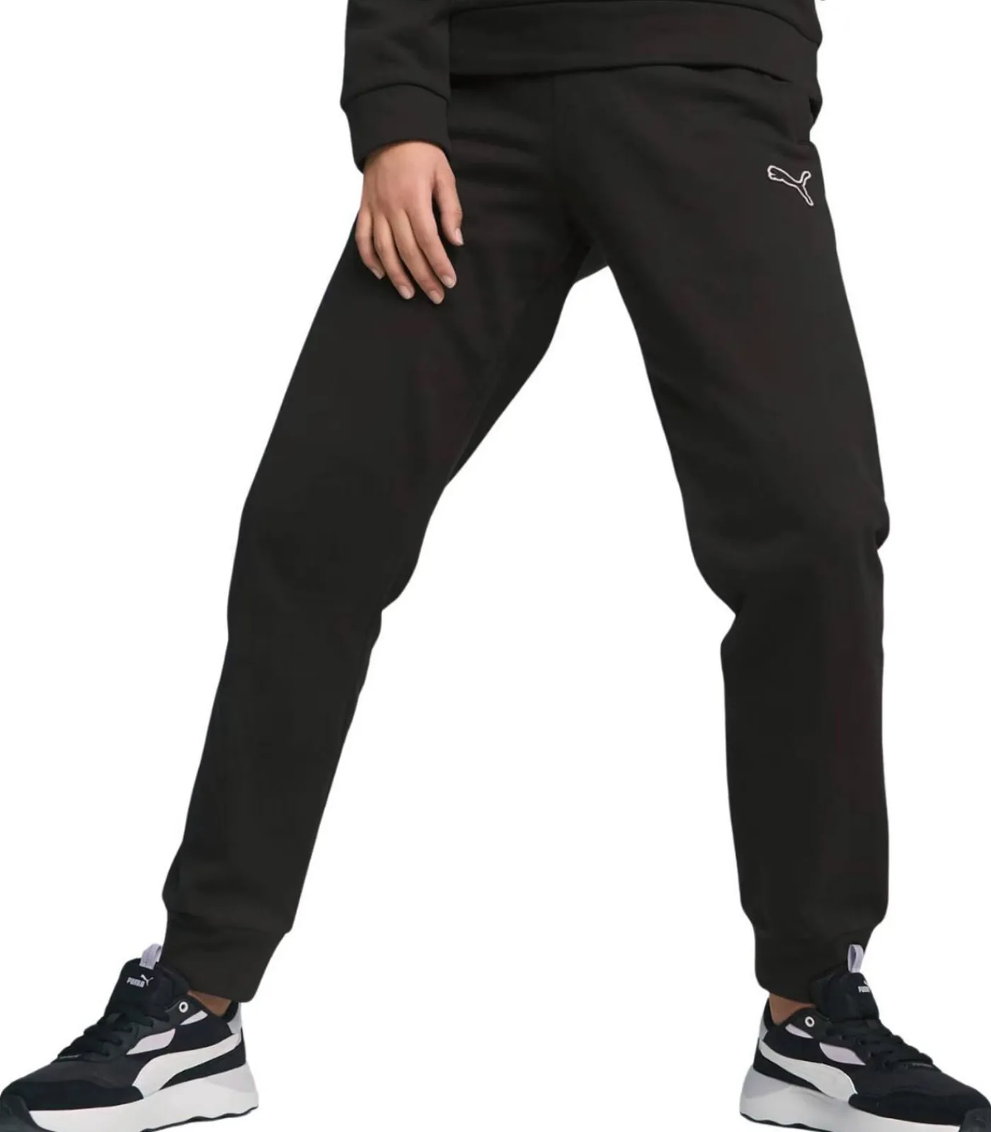 New BETTER ESSENTIALS - Joggingbroek - Zwart DAMES Sportkledij