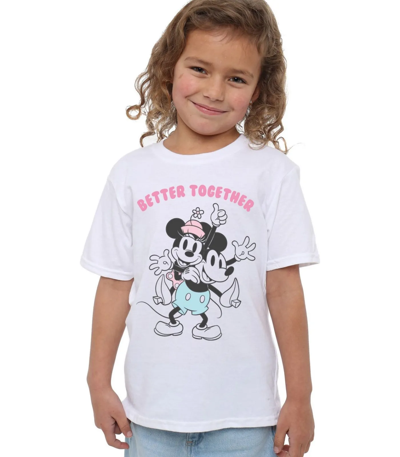 Kinderen Disney BETTER TOGETHER - T-shirt - Wit