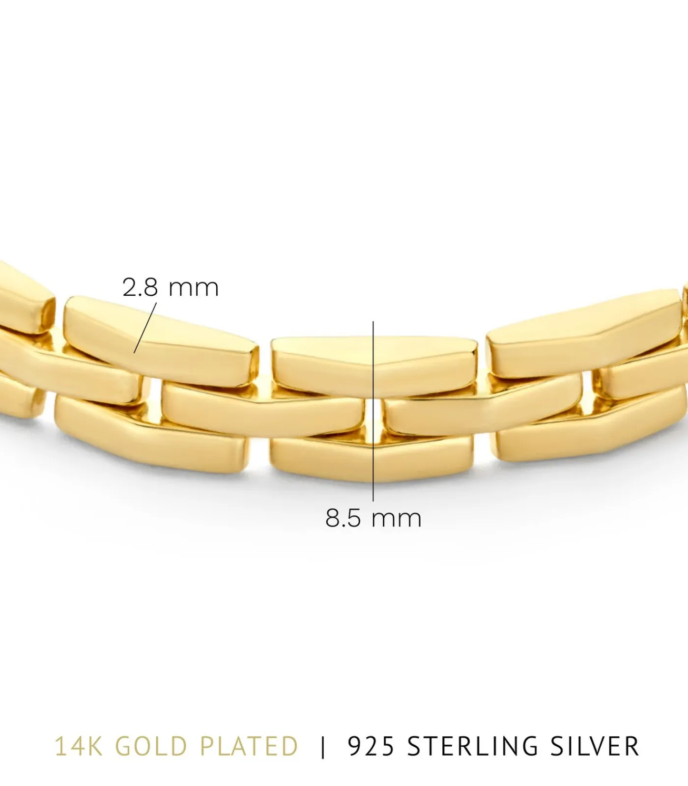 DAMES Parte Di Me Bibbiena Poppi Armband Goud PDM32118