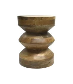 Leitmotiv Bijzettafel Cegador - Naturel - 35x35x45cm